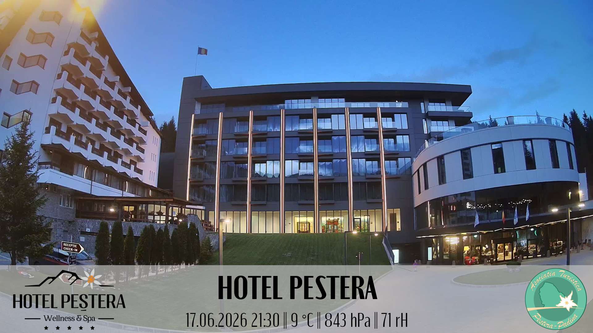 Imagine live Hotel Peștera, Hotel Peștera, Munții Bucegi