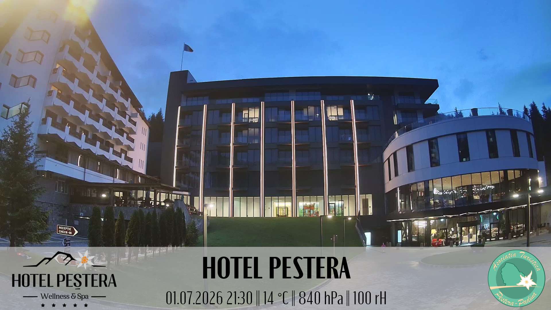 Imagine live Hotel Peștera, Hotel Peștera, Munții Bucegi